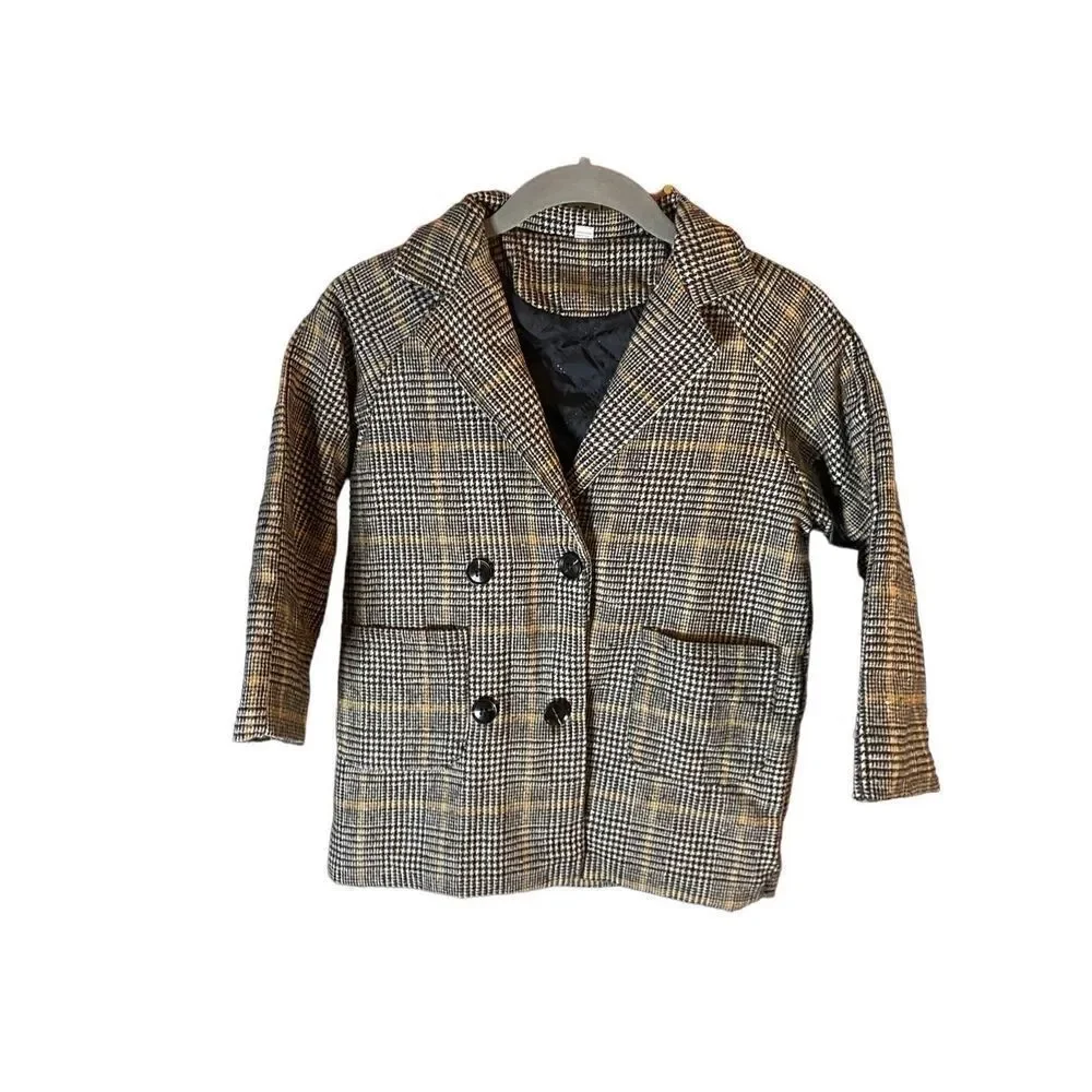 the twins way NWT toddler boys overcoat winter trench coat S/5/6